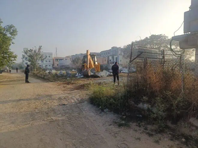 HYDRAA Conducts Encroachment Inspections in Patancheru